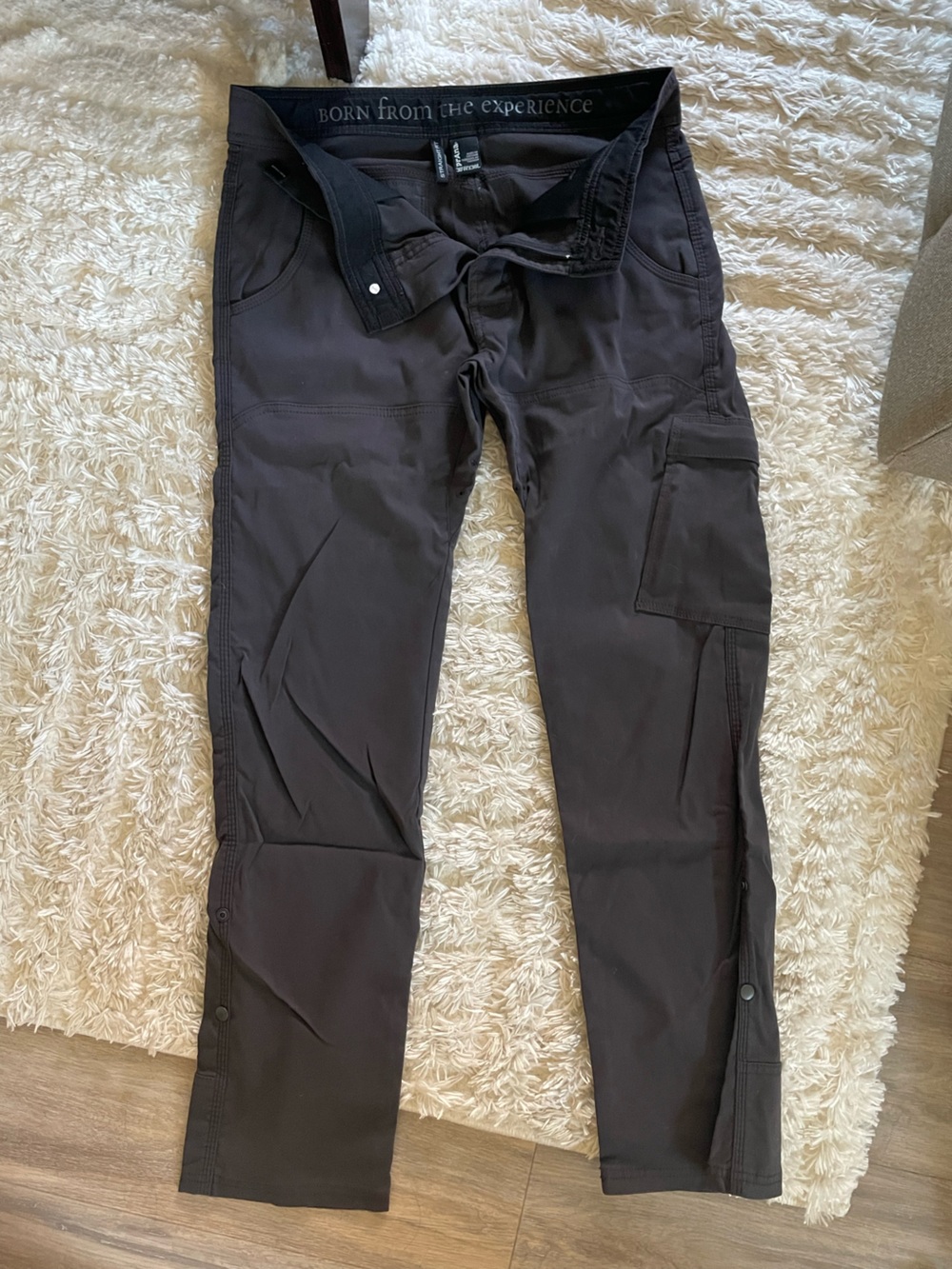 prAna Stretch Zion Pants Men's Cargo Pants Black